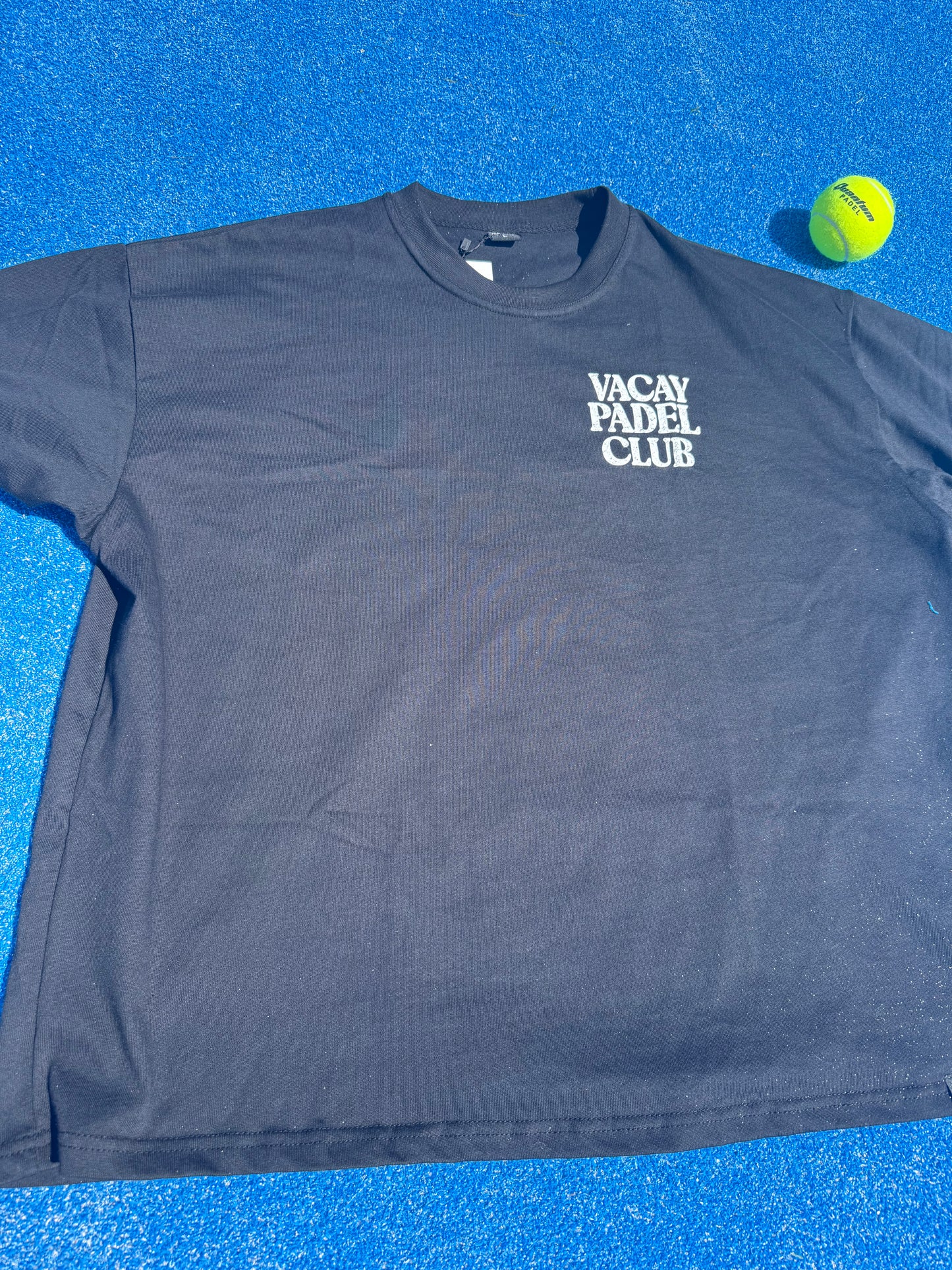 Vacay Padel Club Tshirt - Navy - Unisex