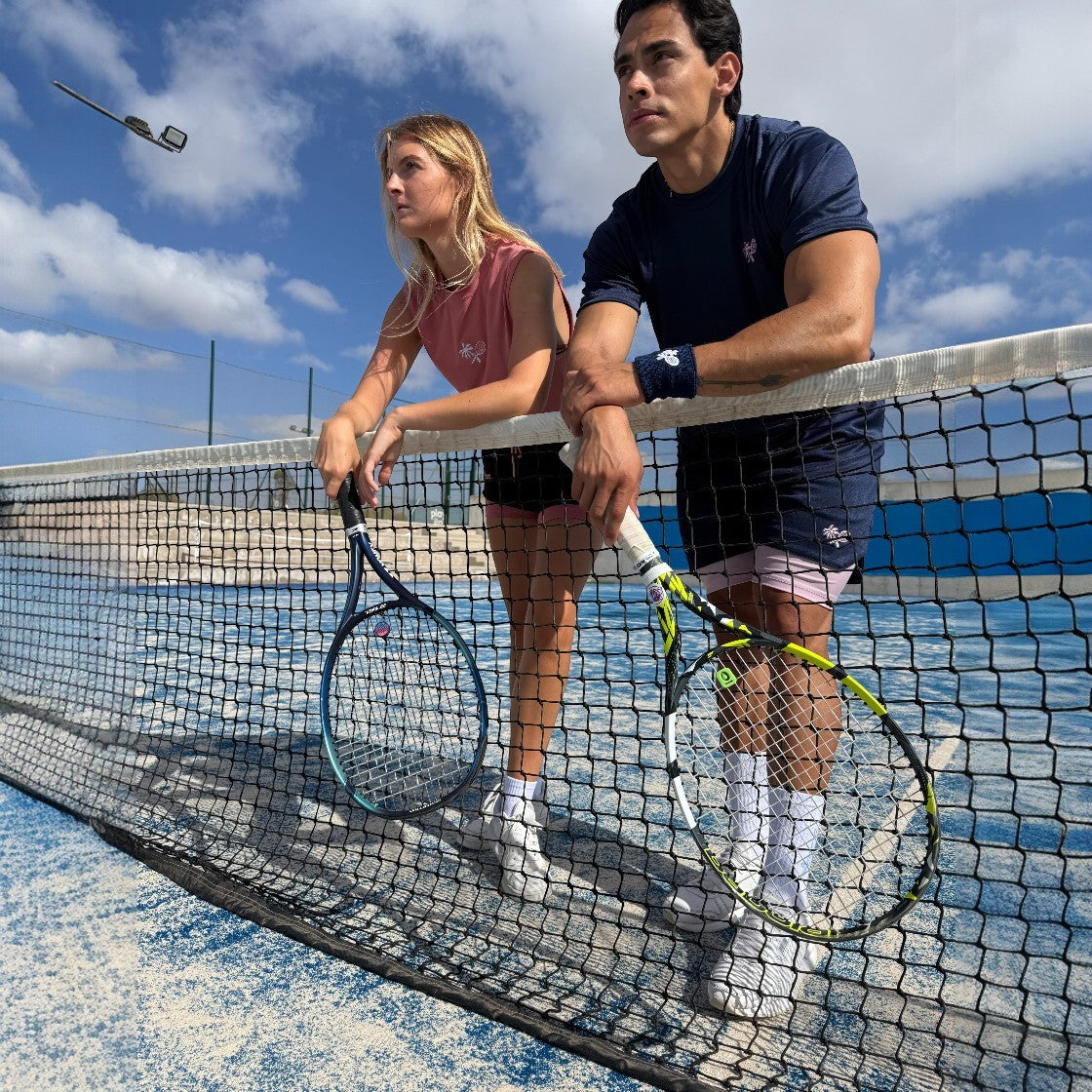 2 IN 1 PERFORMANCE MEN'S TEAM SHORTS - BLUE