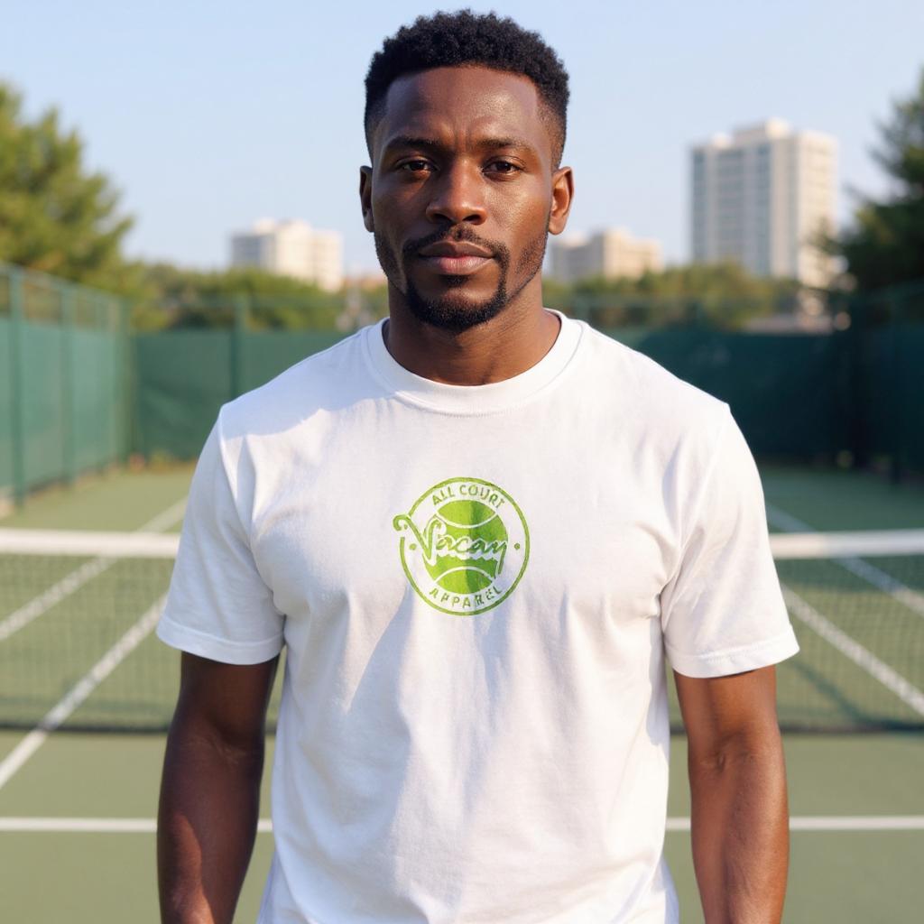 ADVANTAGE T-SHIRT - UNISEX - WHITE/LIME