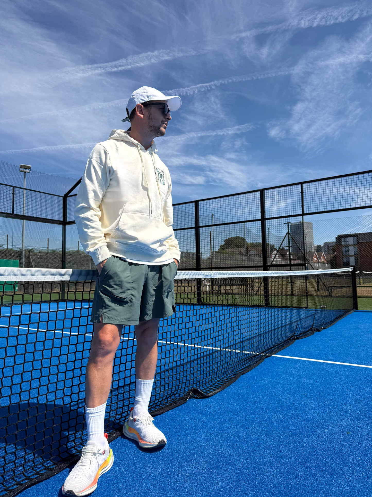 Vacay Padel Club Hoodie - Ecru - Unisex