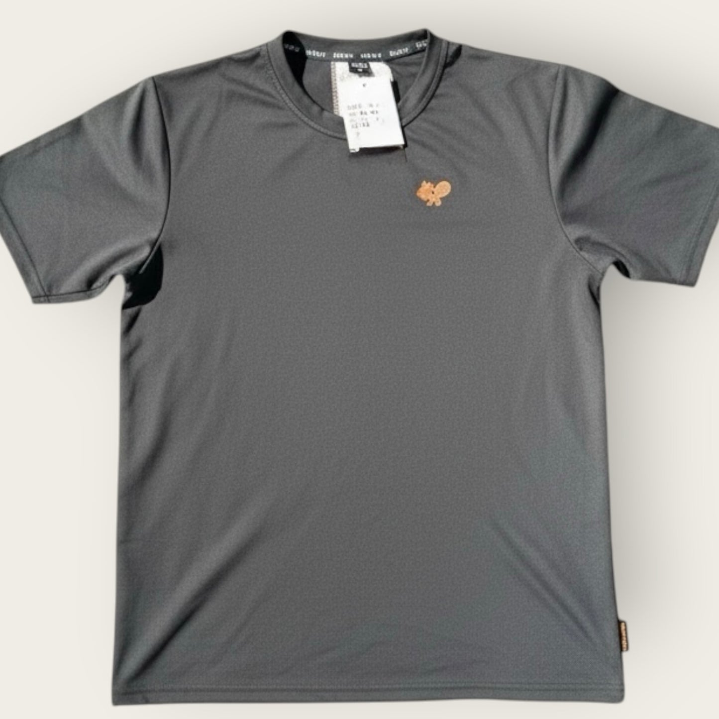 Men’s Performance Ultra Court Tee - Charcoal / Orange