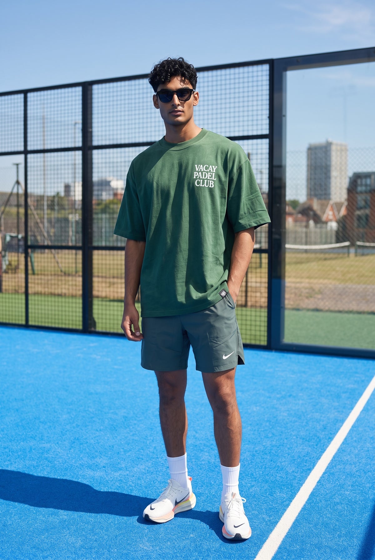 Vacay Padel Club Tshirt - Forest Green - Unisex