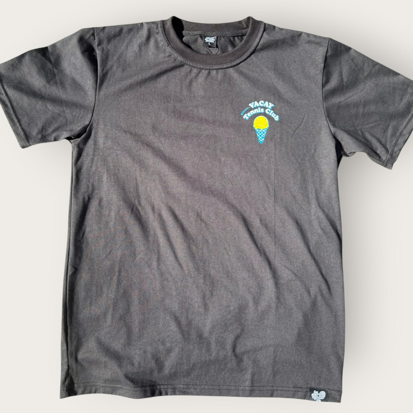 Ice Cream Tennis Tee Unisex - Black