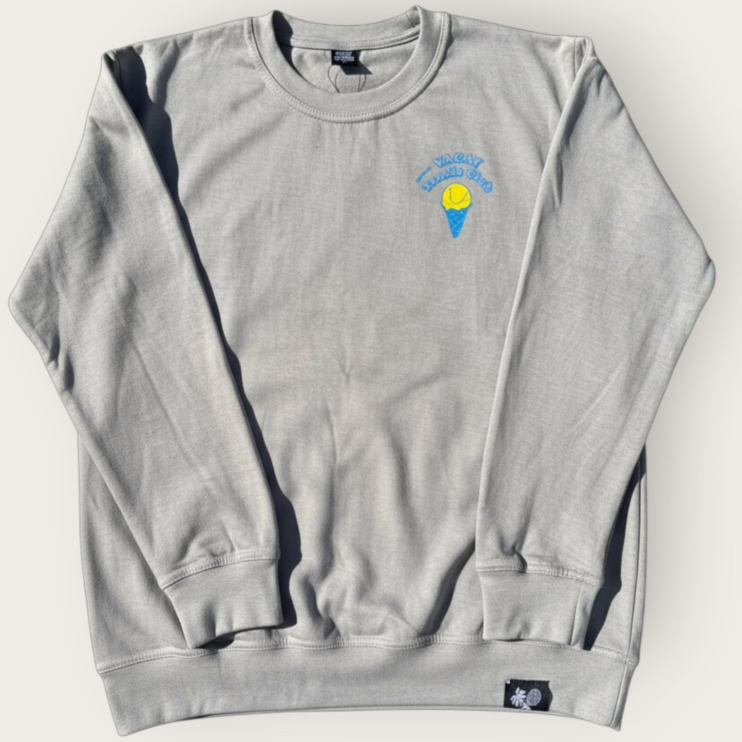 Ice Cream Long Sleeve Tennis Tee Unisex - Graphite