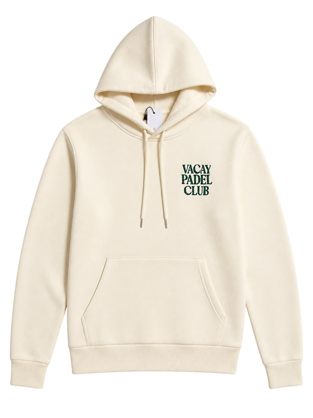 Vacay Padel Club Hoodie - Ecru - Unisex