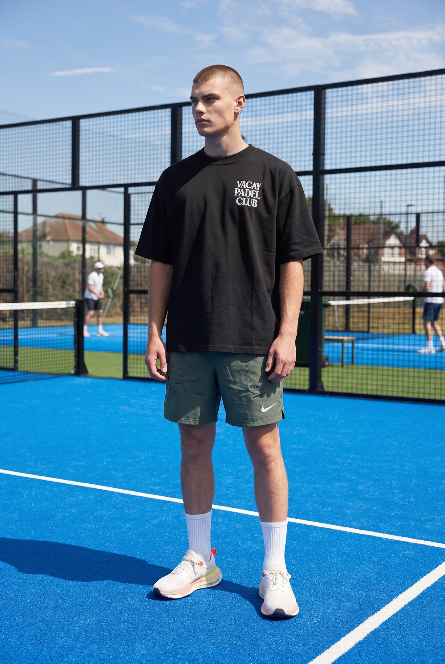 Vacay Padel Club Tshirt - Navy - Unisex