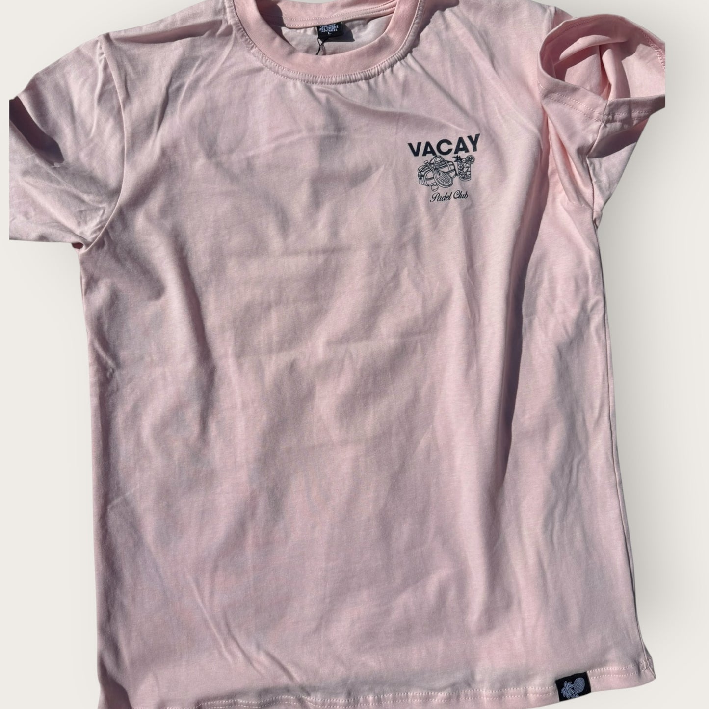 Spin & Tonic Padel Unisex Tee - Red Clay