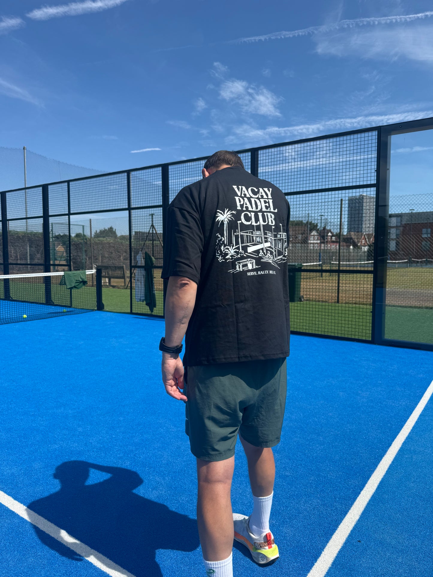Vacay Padel Club Tshirt - Navy - Unisex