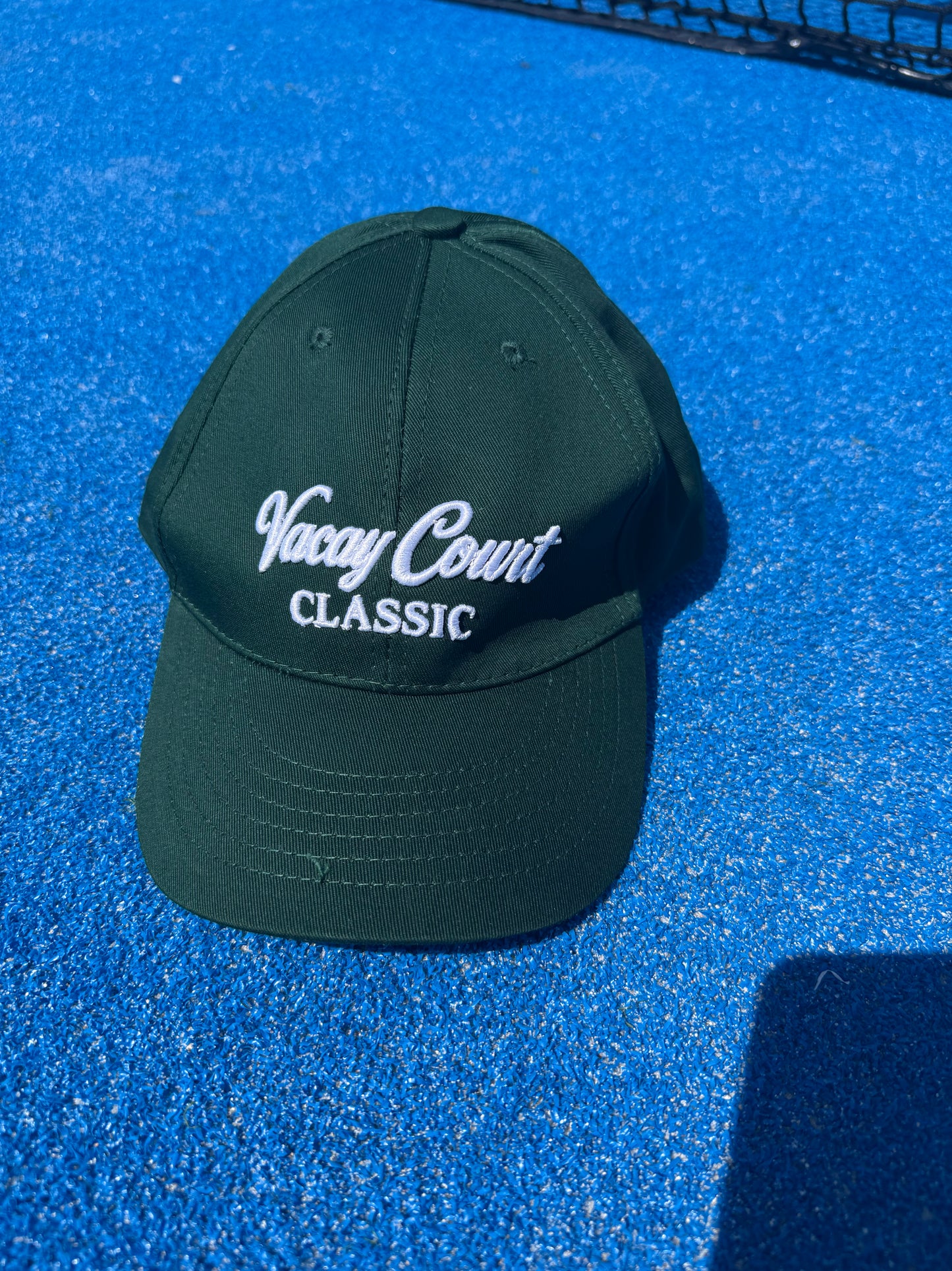 Vacay Court Classic Cap - Tennis Green