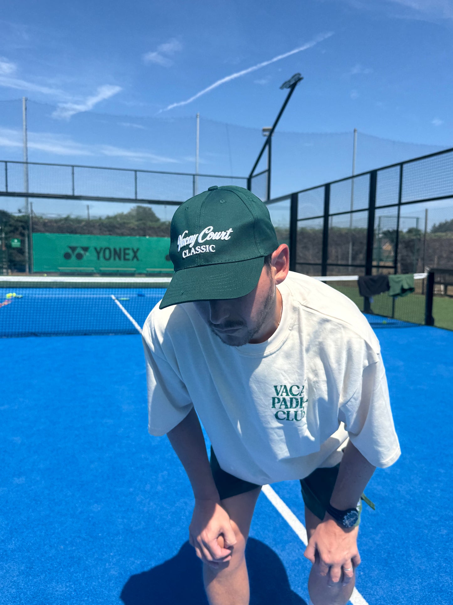 Vacay Court Classic Cap - Tennis Green