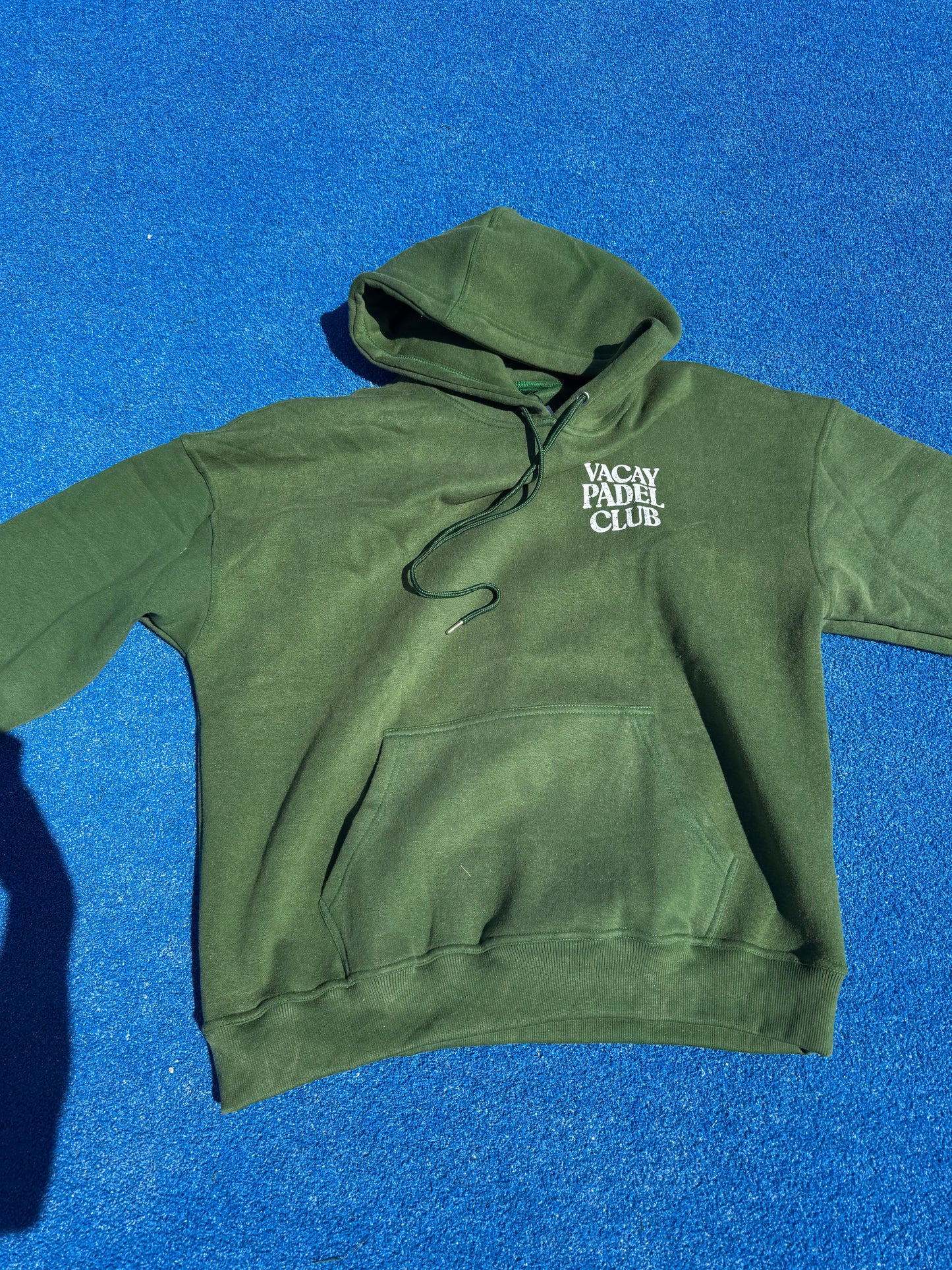 Vacay Padel Club Hoodie - Forest Green - Unisex