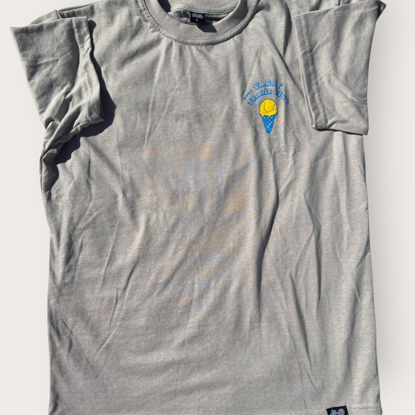 Ice Cream Tennis Tee Unisex - Graphite