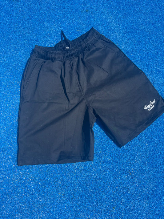 Vacay Court Classic Shorts - Black - Men’s