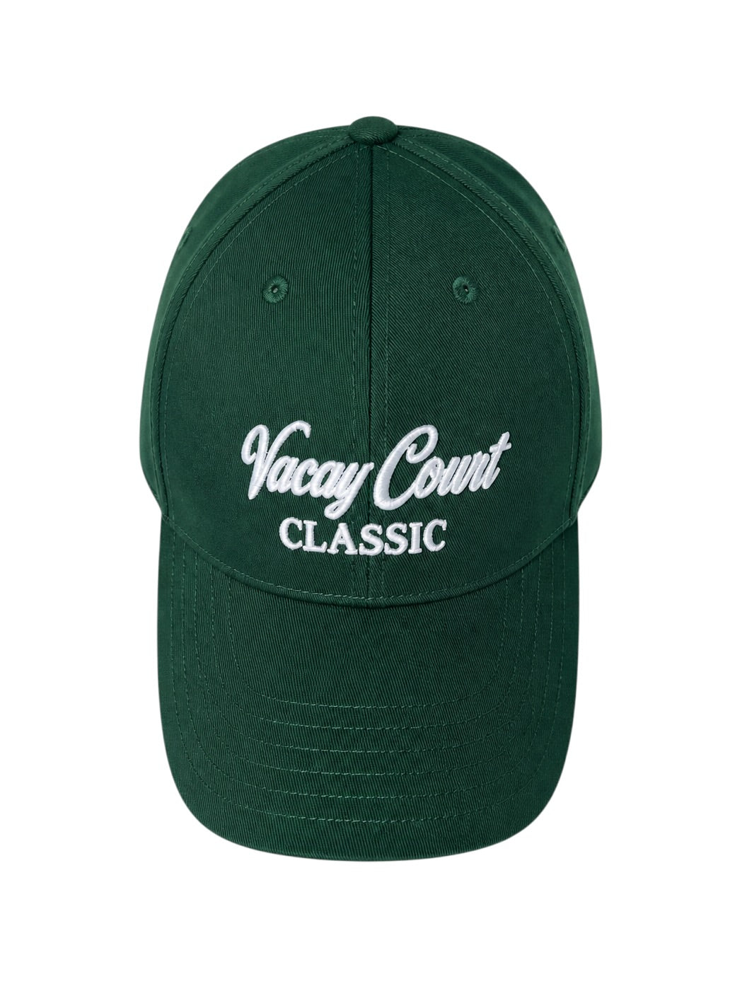 Vacay Court Classic Cap - Tennis Green