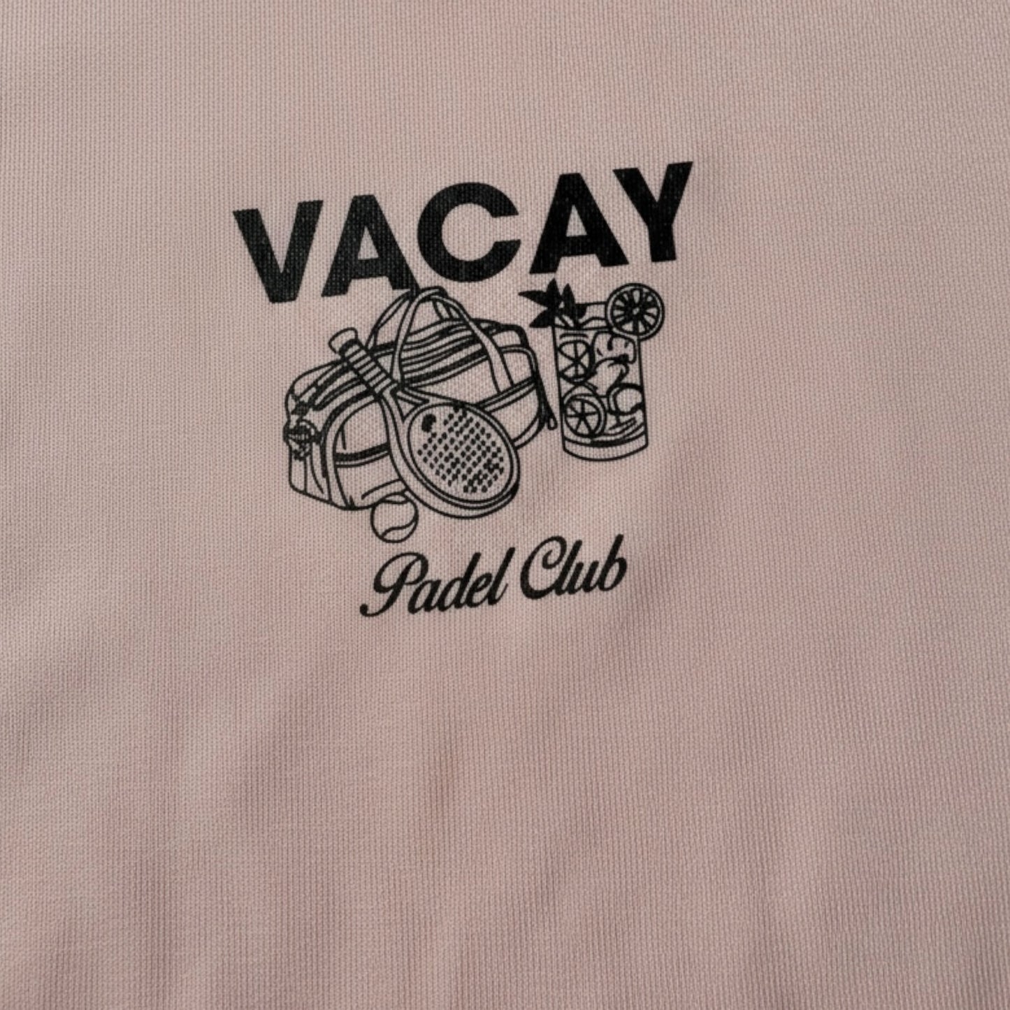 Spin & Tonic Padel Unisex Tee - Red Clay