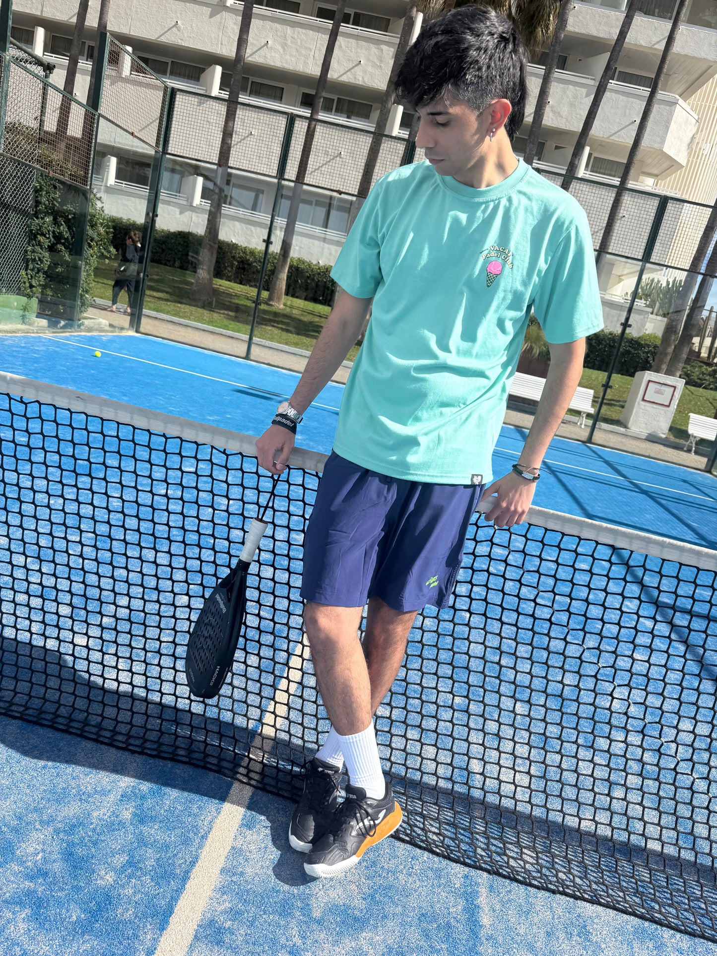 Second Serve Padel Unisex Tee - Mint