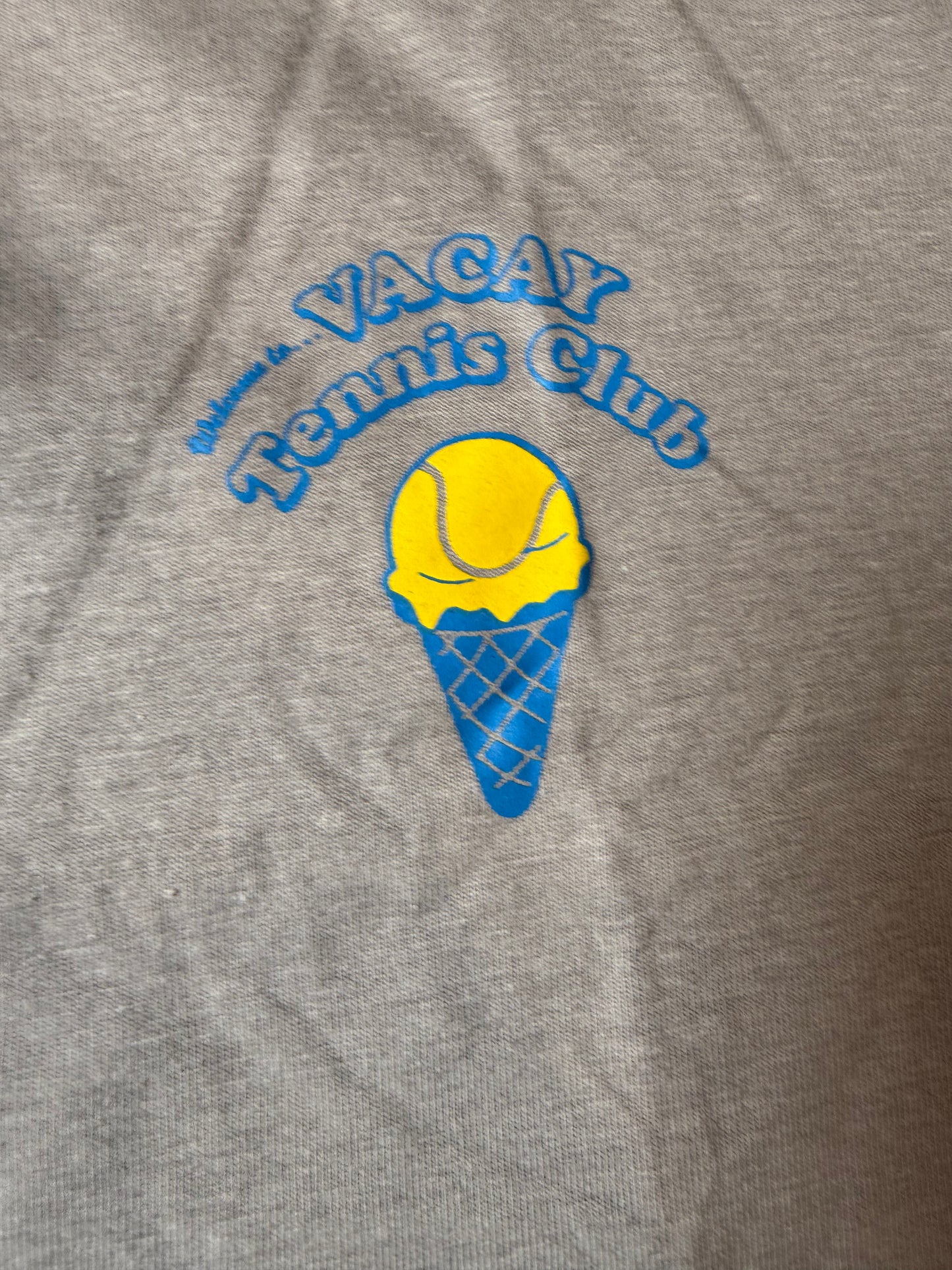 Ice Cream Tennis Tee Unisex - Graphite