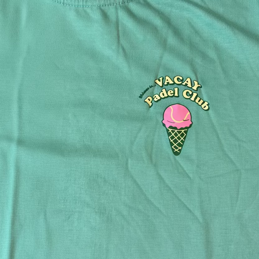 Second Serve Padel Unisex Tee - Mint