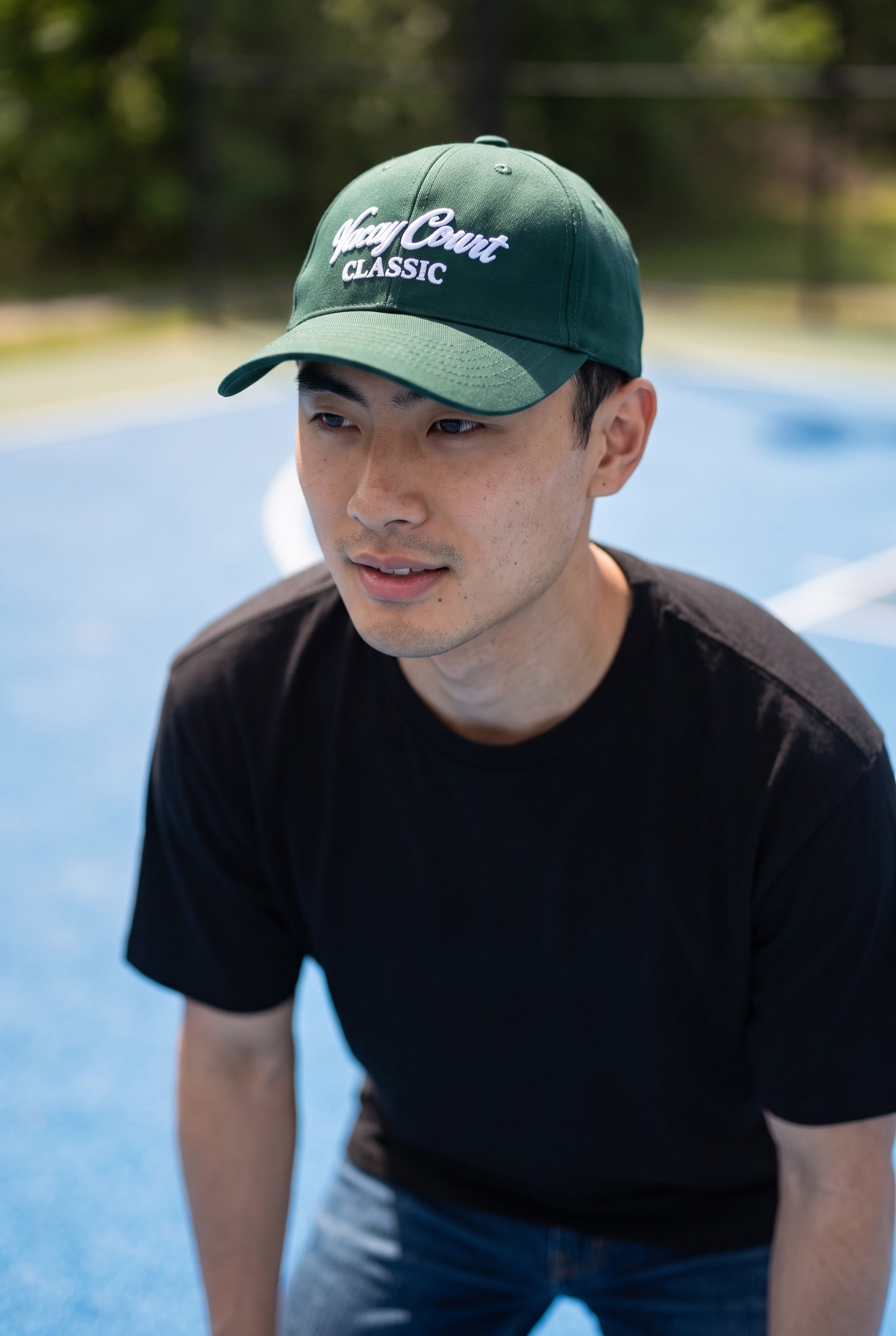 Vacay Court Classic Cap - Tennis Green