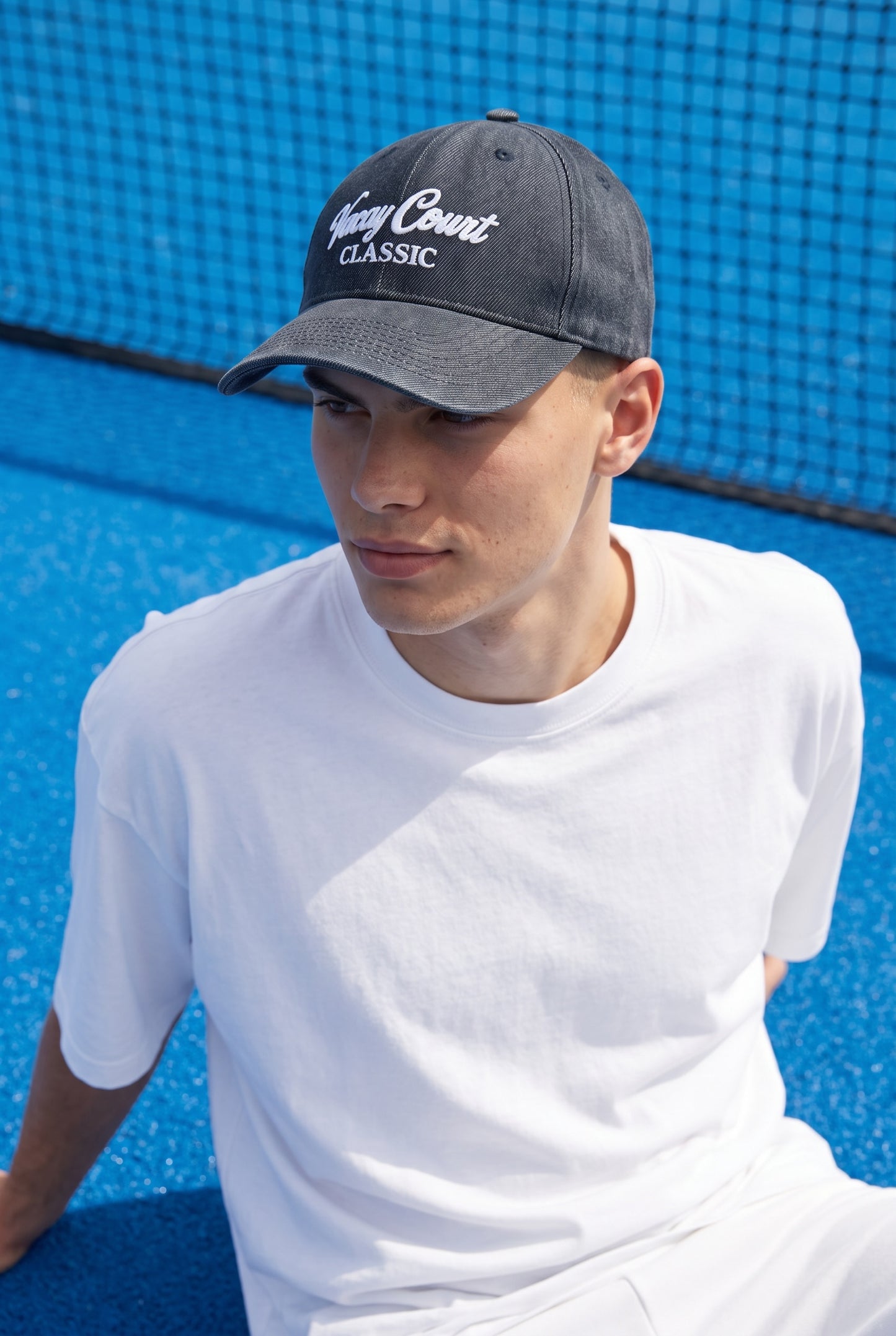 Vacay Court Classic - Dad Cap - Denim Blue