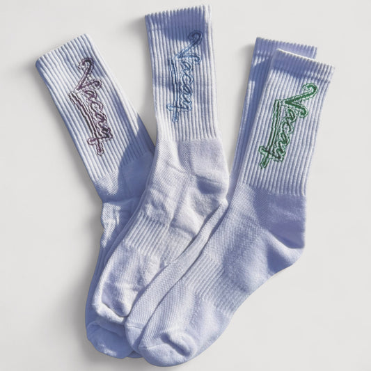 COURT CREW SOCKS 3 PACK