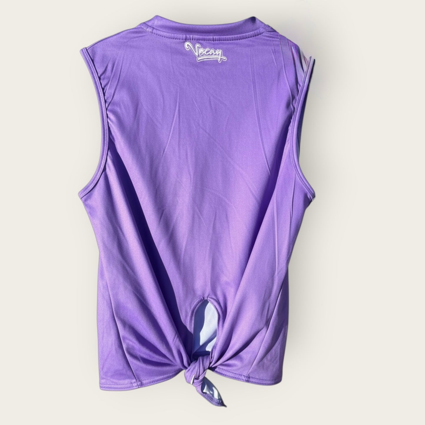 Women’s Tie Break Court Tank -  Violet