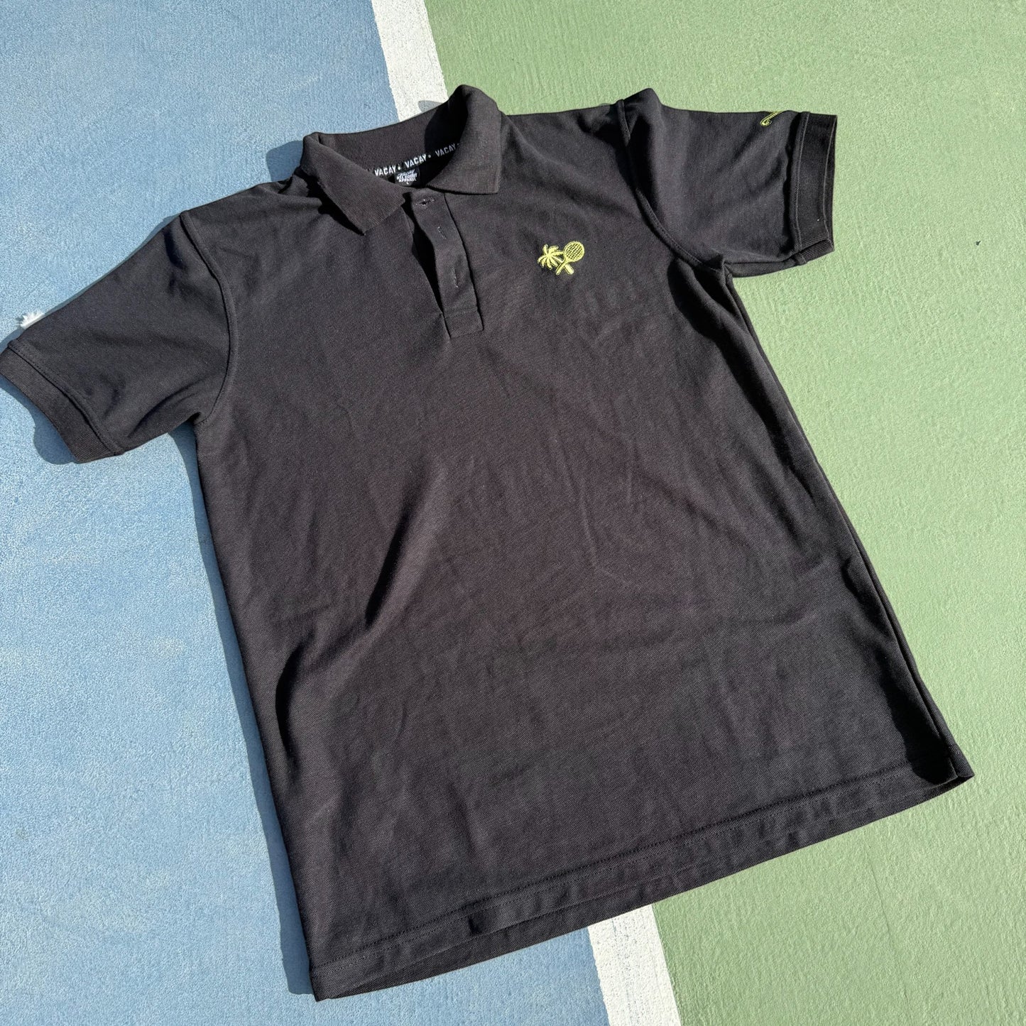 MIAMI MEN'S POLO SHIRT - BLACK