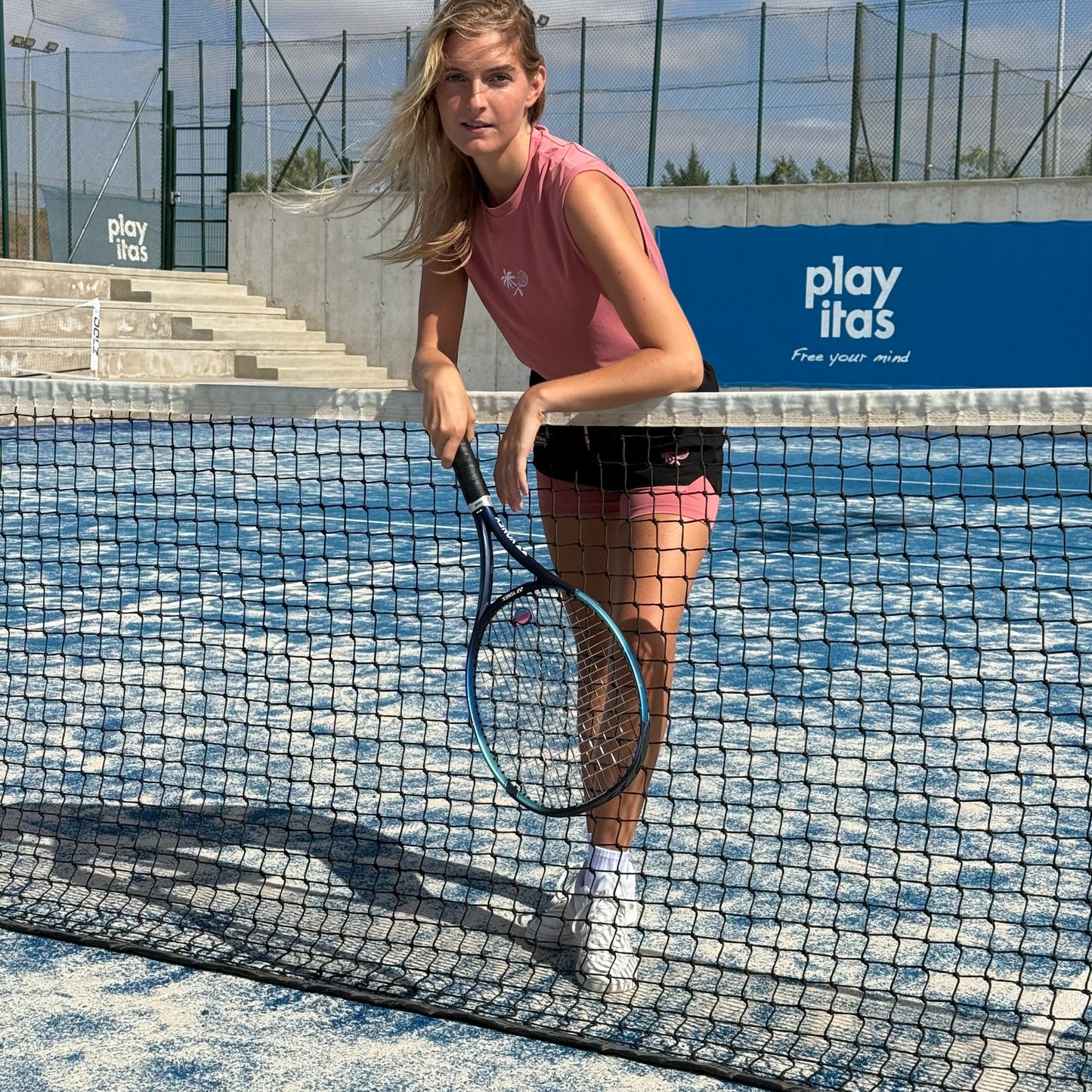 2 IN 1 PERFORMANCE WOMEN'S TEAM SHORTS - BLACK