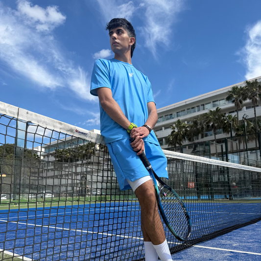 Men’s Performance Ultra Court Tee - Sky Blue