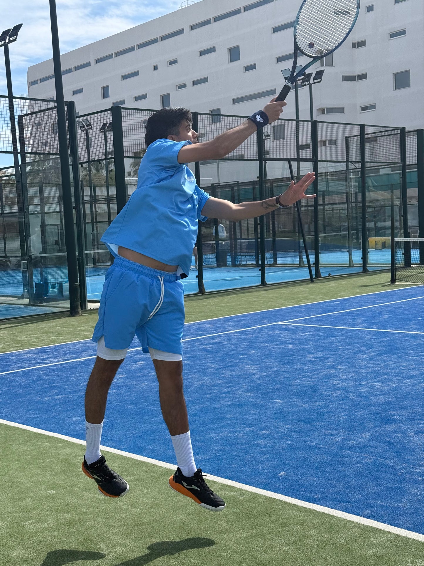 Men’s Performance Ultra Court Tee - Sky Blue