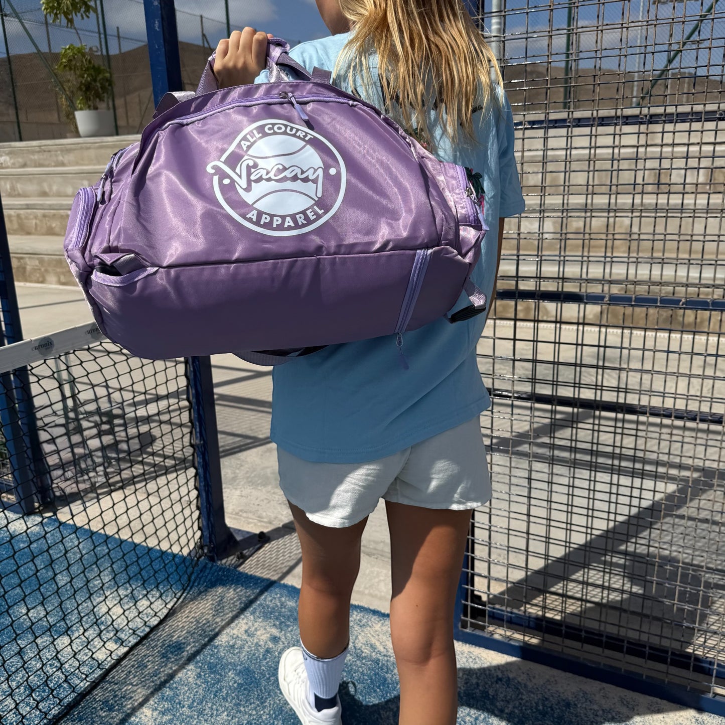 COURT TRAINING BAG - PURPLE *SALE*