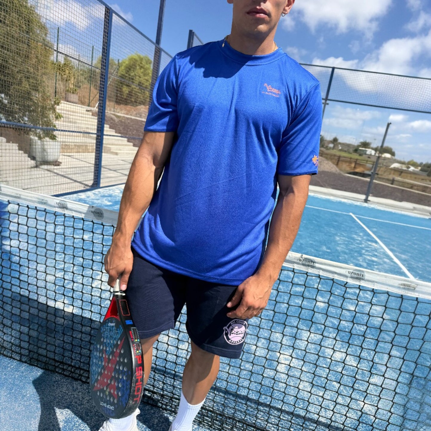 PERFORMANCE COACH T-SHIRT - ELECTRIC BLUE