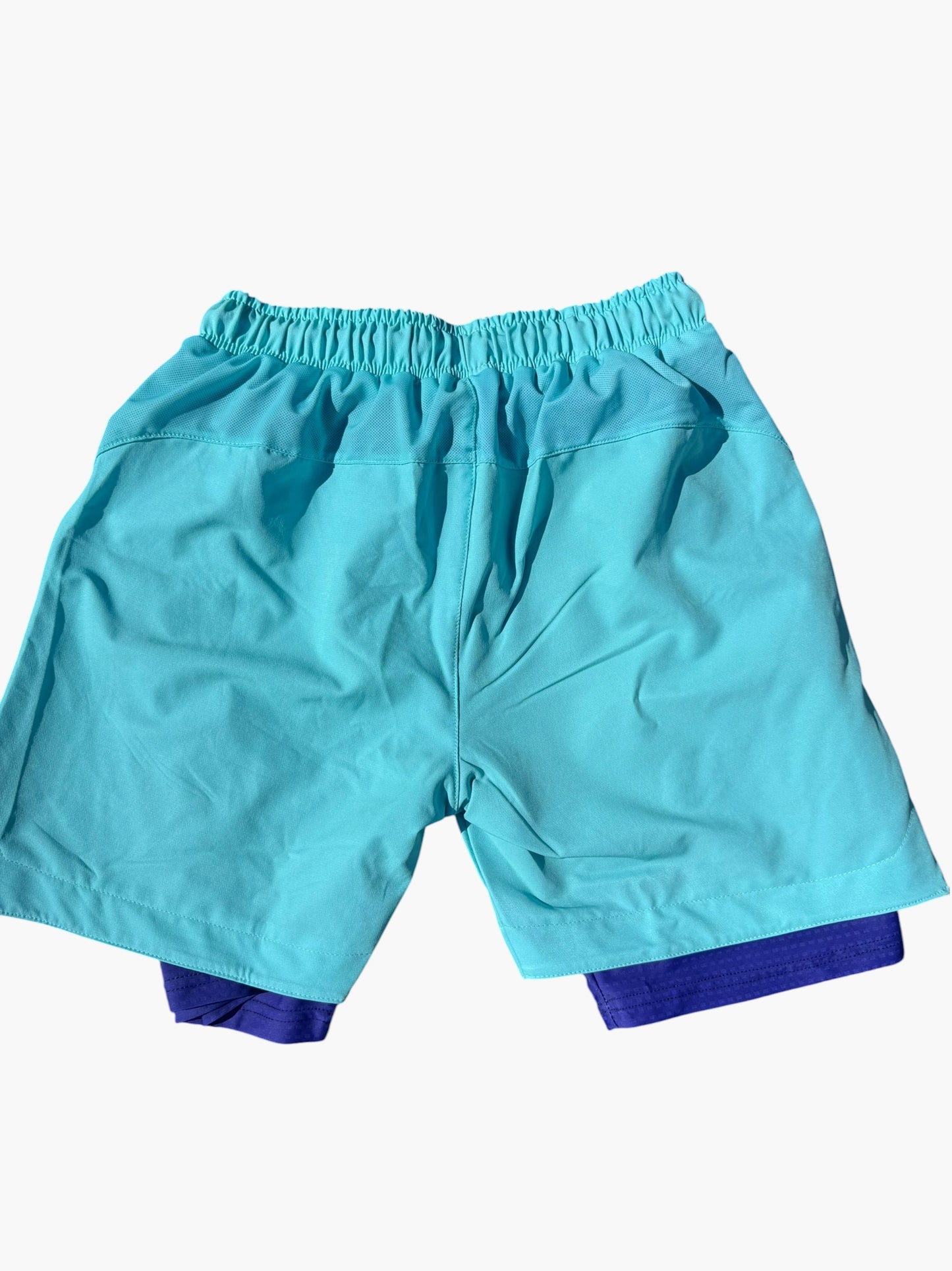 2 in 1 Performance Ultra Mens Shorts - Marine / Navy