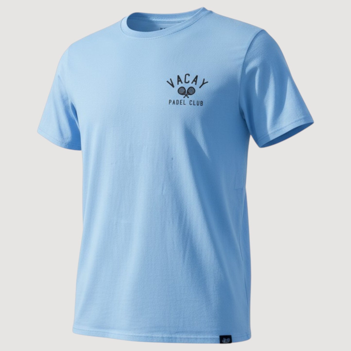 CLUB TROPICANA PADEL T-SHIRT -UNISEX - SKY BLUE