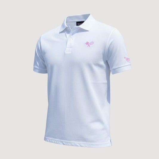 MIAMI MEN'S POLO SHIRT - WHITE