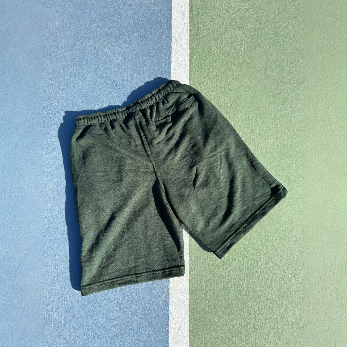 CHILLIN LEISURE SHORTS - TREK GREEN